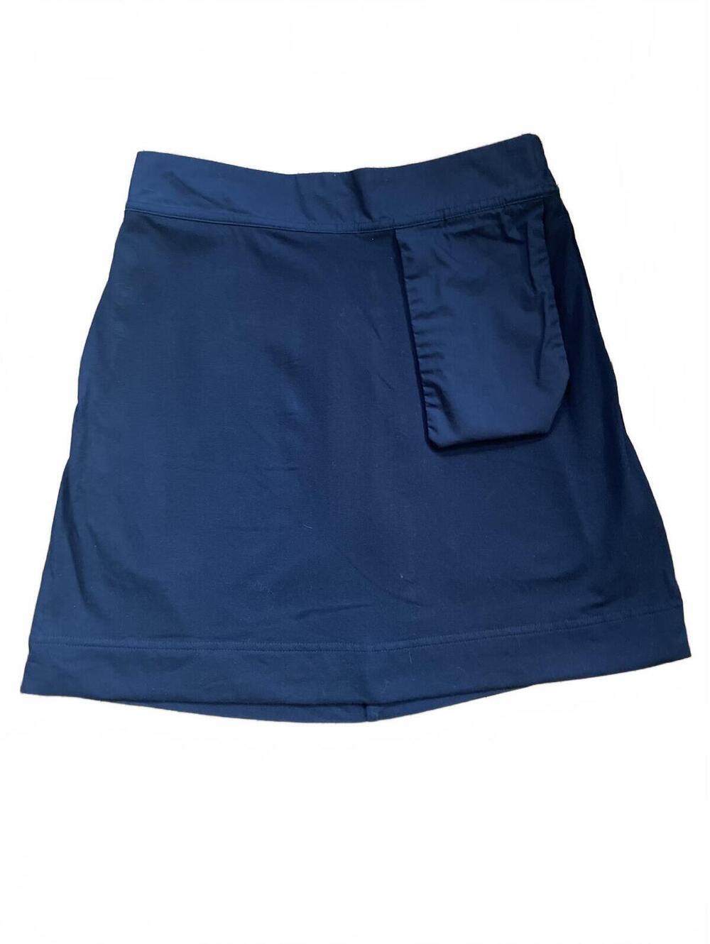 COS Black Minimalist Athletic Skirt Elastic Waist Pocket Size XS